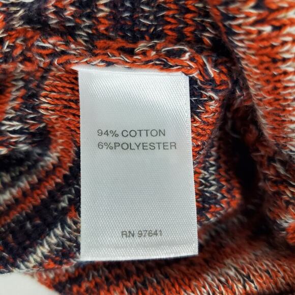 J. Jill Pure Jill Oversized Sweater Size Petite XS Space Dye V Neck Wide Sleeve - Picture 5 of 7